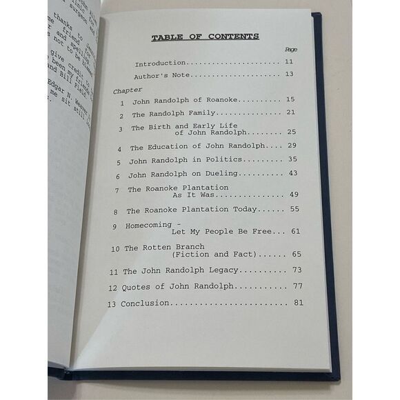 John Randolph the Man From Roanoke by Berkeley Franklin HB #310/1000 1st edition - Picture 10 of 10